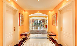 For Sale in Puerto Banus, Marbella: Exclusive beachfront garden apartment 23050 