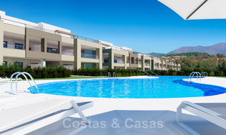 New contemporary luxury apartments for sale with sea views at walking distance to the beach in Casares, Costa del Sol 44509 