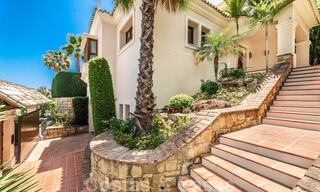Spacious luxury villa for sale, in Andalusian style situated on a high position in Nueva Andalucia, Marbella 45124 