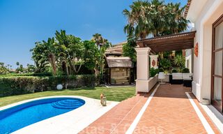 Spacious luxury villa for sale, in Andalusian style situated on a high position in Nueva Andalucia, Marbella 45133 