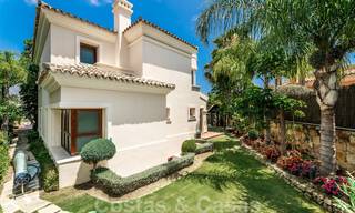 Spacious luxury villa for sale, in Andalusian style situated on a high position in Nueva Andalucia, Marbella 45140 