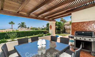 Spacious luxury villa for sale, in Andalusian style situated on a high position in Nueva Andalucia, Marbella 45145 