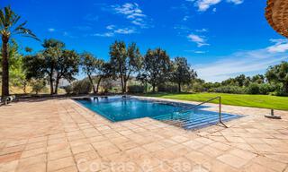 Formidable, Mediterranean family villa for sale with panoramic views in high-end golf resort in Benahavis - Marbella 45814 