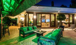 Unique, Mediterranean luxury villa for sale with golf course views in coveted residential area in La Quinta, Benahavis - Marbella 48442 