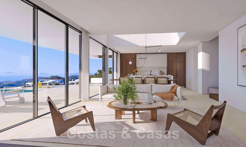 Last new build villa of exclusive project for sale in privileged location, in the hills of Benahavis - Marbella 46331