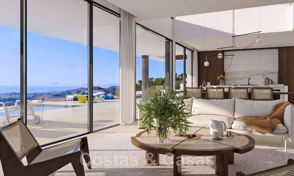 Last new build villa of exclusive project for sale in privileged location, in the hills of Benahavis - Marbella 46334