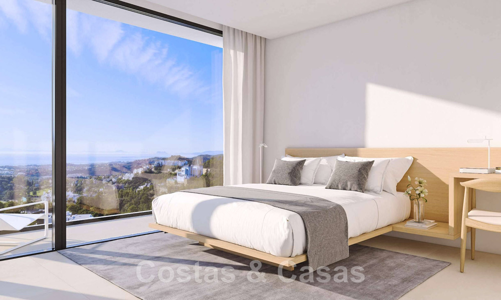 Last new build villa of exclusive project for sale in privileged location, in the hills of Benahavis - Marbella 46337