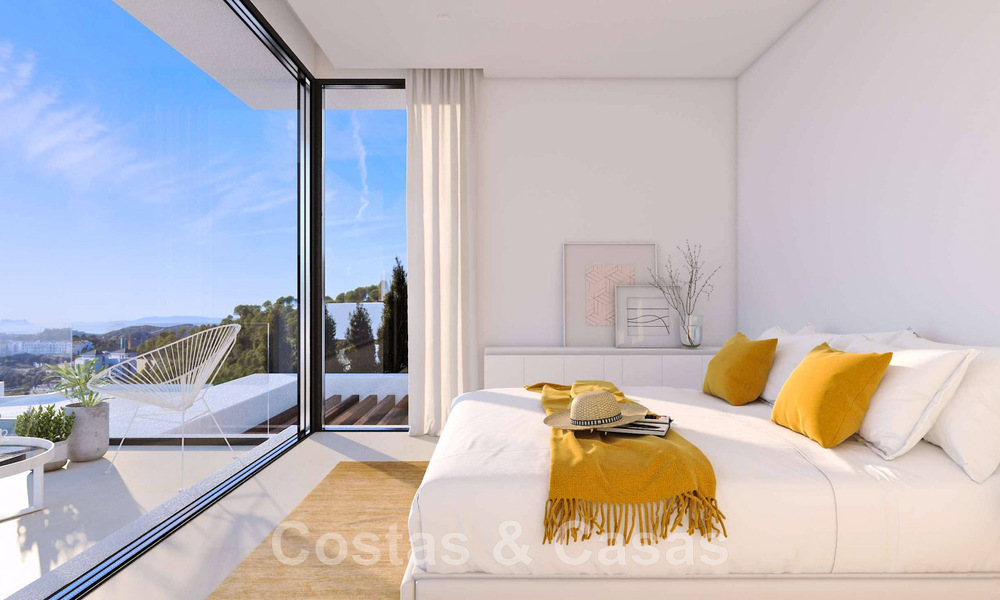 Last new build villa of exclusive project for sale in privileged location, in the hills of Benahavis - Marbella 46338