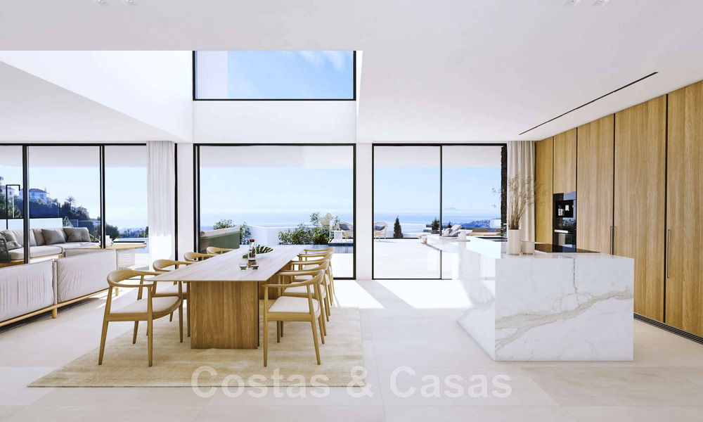 Last new build villa of exclusive project for sale in privileged location, in the hills of Benahavis - Marbella 46347