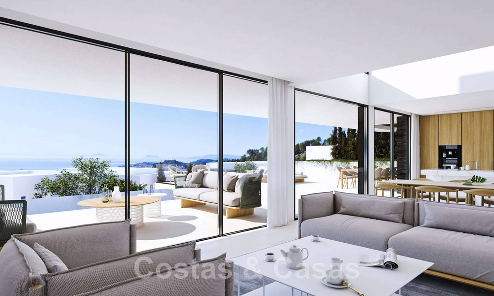 Last new build villa of exclusive project for sale in privileged location, in the hills of Benahavis - Marbella 46348