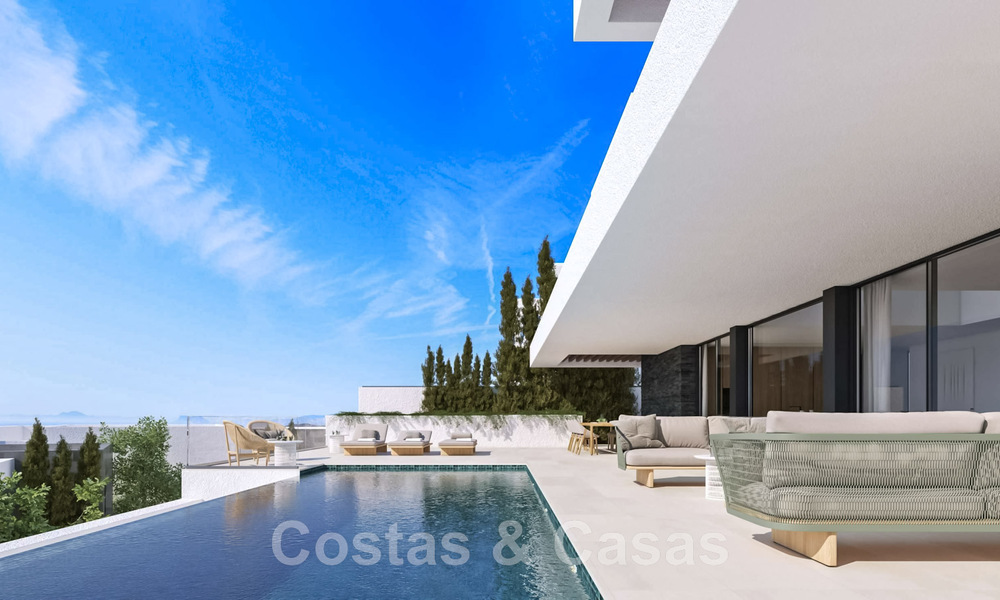 Last new build villa of exclusive project for sale in privileged location, in the hills of Benahavis - Marbella 46349