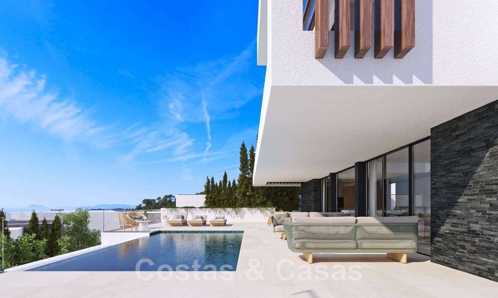 Last new build villa of exclusive project for sale in privileged location, in the hills of Benahavis - Marbella 46350