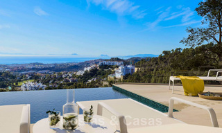 Last new build villa of exclusive project for sale in privileged location, in the hills of Benahavis - Marbella 46354 