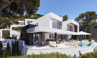 Last new build villa of exclusive project for sale in privileged location, in the hills of Benahavis - Marbella 46356 