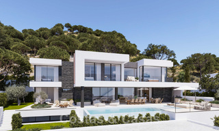 Last new build villa of exclusive project for sale in privileged location, in the hills of Benahavis - Marbella 46357 