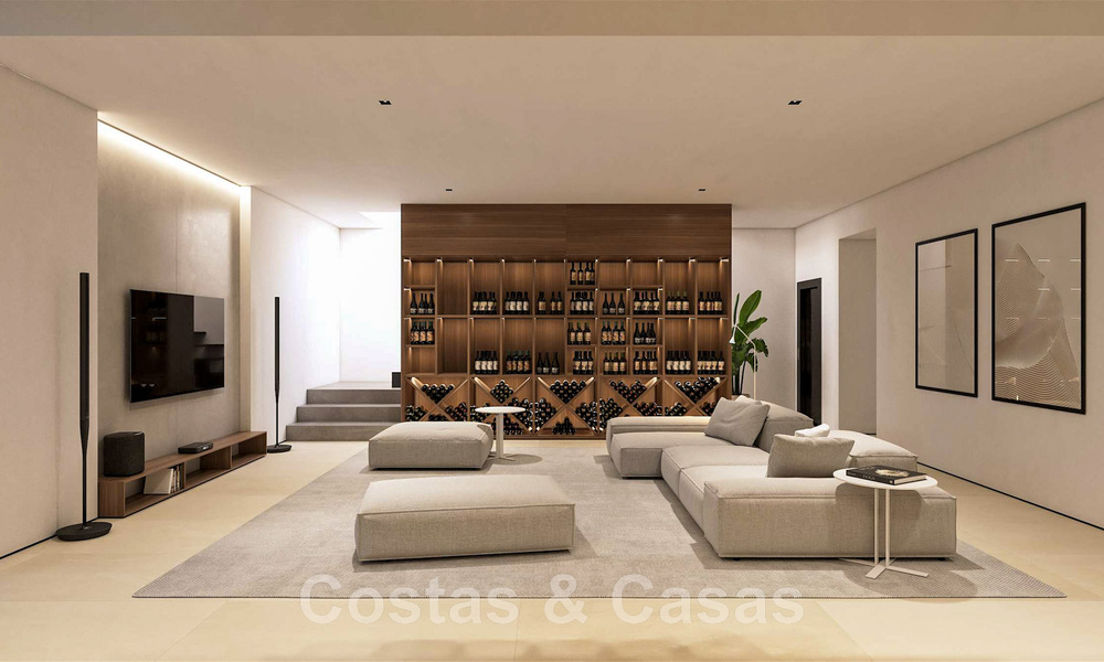 Last new build villa of exclusive project for sale in privileged location, in the hills of Benahavis - Marbella 46358