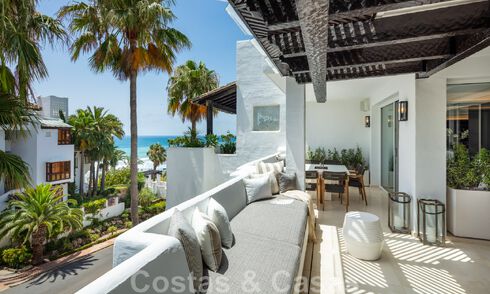 Contemporary refurbished penthouse for sale with sea views in Puente Romano, in the heart of the Golden Mile, Marbella 46873
