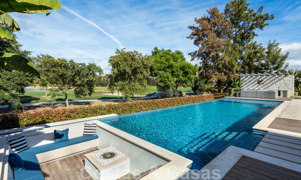 Spacious, sophisticated designer villa for sale, frontline Las Brisas Golf in the heart of Nueva Andalucia, Marbella 47284