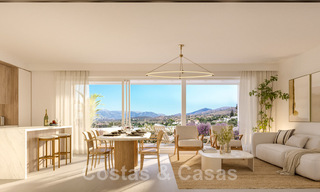 New, designer townhouses for sale, a stone's throw from the beach in Elviria east of Marbella centre 47341 