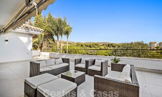 Andalusian luxury villa for sale adjacent to golf course, with sea views, in highly sought-after location in East Marbella 48347 