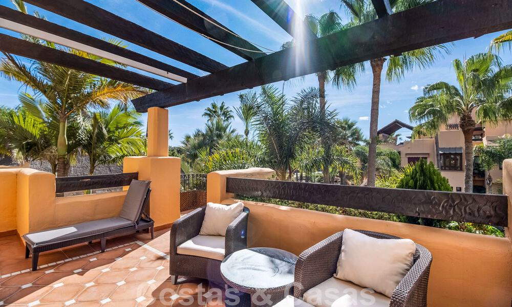 3 bedroom apartment for sale in exclusive, gated urbanisation on frontline beach in San Pedro, Marbella 49642