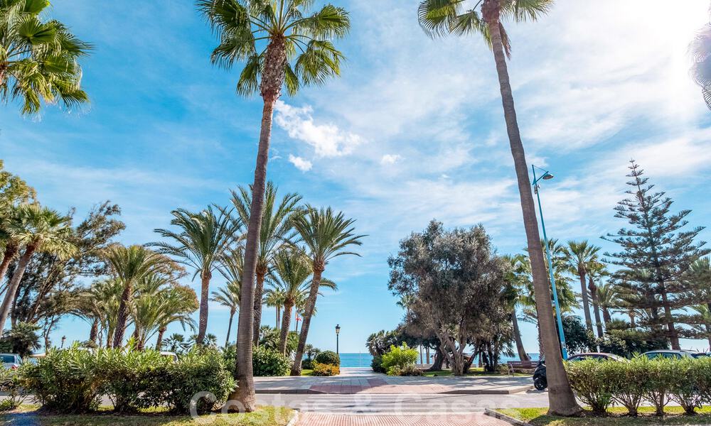 3 bedroom apartment for sale in exclusive, gated urbanisation on frontline beach in San Pedro, Marbella 49655