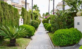 Charming townhouse for sale in frontline beach complex east of Marbella centre 49664 