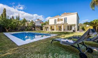 Mediterranean luxury villa for sale with 5 bedrooms in prestigious golf surroundings in Nueva Andalucia's valley, Marbella 50843 
