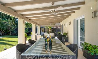 Mediterranean luxury villa for sale with 5 bedrooms in prestigious golf surroundings in Nueva Andalucia's valley, Marbella 50852 