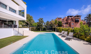 Move-in ready, modern luxury villa for sale within walking distance of the beach in a privileged area near Guadalmina Baja, Marbella - Estepona 53882 