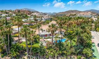 Mediterranean luxury villa for sale with 6 bedrooms in privileged golf surroundings in Nueva Andalucia's valley, Marbella 53166 