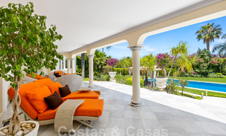 Mediterranean luxury villa for sale with 6 bedrooms in privileged golf surroundings in Nueva Andalucia's valley, Marbella 53169 