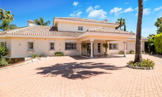 Mediterranean luxury villa for sale with 6 bedrooms in privileged golf surroundings in Nueva Andalucia's valley, Marbella 53172 
