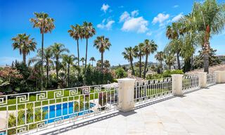Mediterranean luxury villa for sale with 6 bedrooms in privileged golf surroundings in Nueva Andalucia's valley, Marbella 53173 