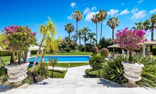 Mediterranean luxury villa for sale with 6 bedrooms in privileged golf surroundings in Nueva Andalucia's valley, Marbella 53176 