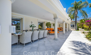 Mediterranean luxury villa for sale with 6 bedrooms in privileged golf surroundings in Nueva Andalucia's valley, Marbella 53178 