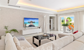 Mediterranean luxury villa for sale with 6 bedrooms in privileged golf surroundings in Nueva Andalucia's valley, Marbella 53192 