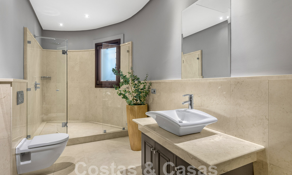 Magnificent Mediterranean luxury villa for sale with panoramic sea views in La Quinta, Benahavis - Marbella 53124