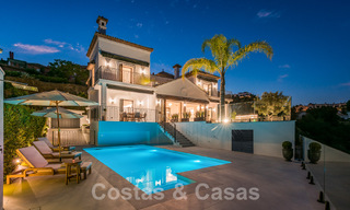 Prestigious, Spanish luxury villa for sale with magnificent views in the hills of La Quinta, Benahavis - Marbella 54712 
