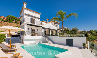 Prestigious, Spanish luxury villa for sale with magnificent views in the hills of La Quinta, Benahavis - Marbella 54725 