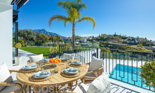 Prestigious, Spanish luxury villa for sale with magnificent views in the hills of La Quinta, Benahavis - Marbella 64931 