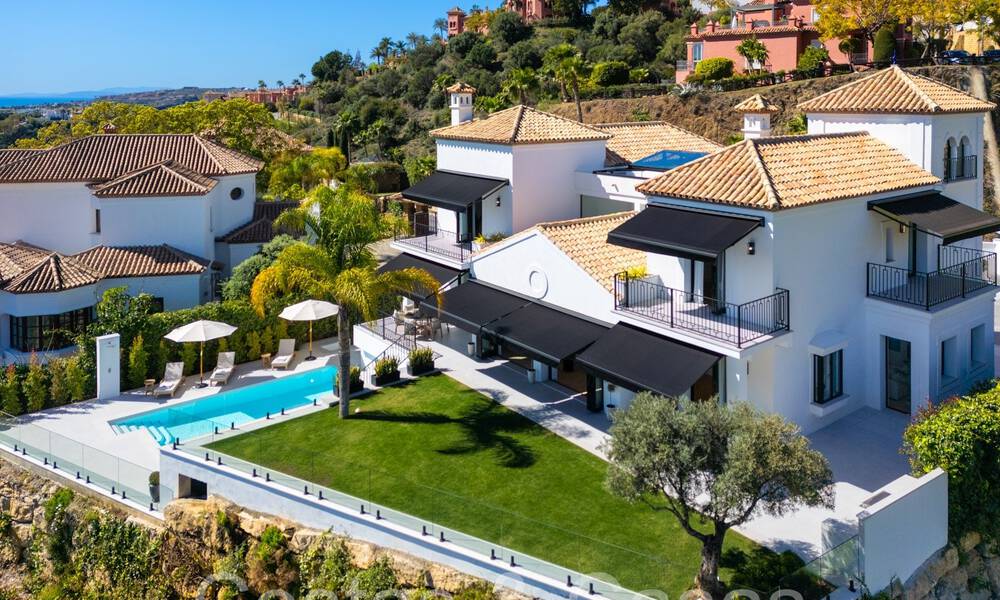 Prestigious, Spanish luxury villa for sale with magnificent views in the hills of La Quinta, Benahavis - Marbella 64939