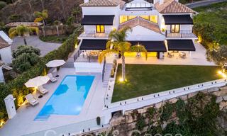 Prestigious, Spanish luxury villa for sale with magnificent views in the hills of La Quinta, Benahavis - Marbella 64945 