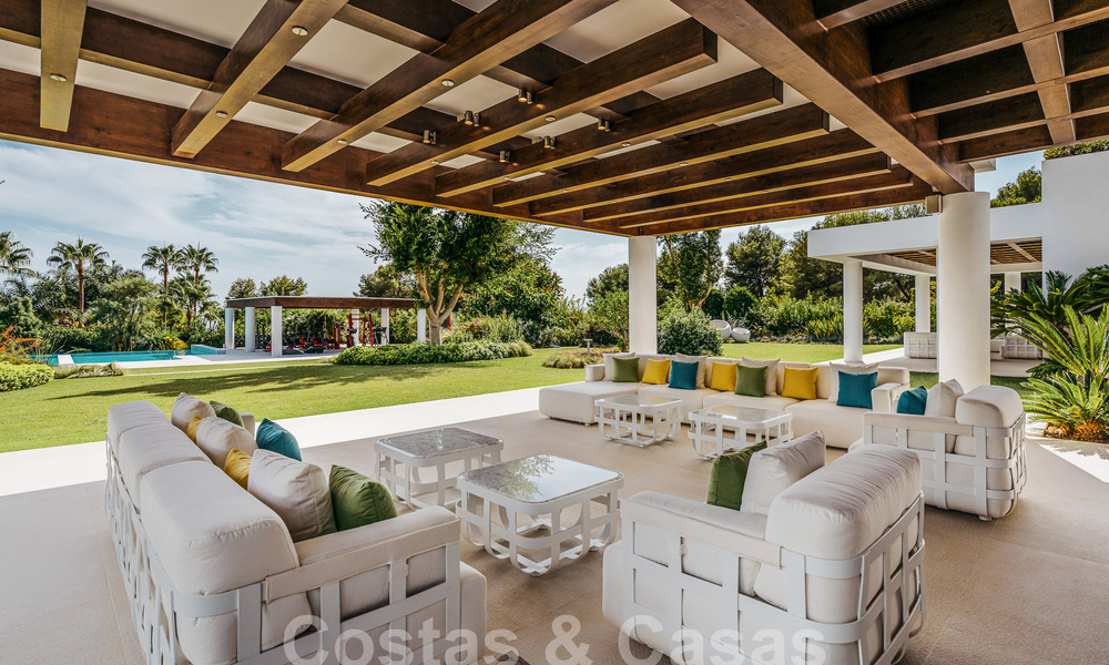 Majestic Mediterranean-style mansion for sale in gated villa neighbourhood of Sierra Blanca on Marbella's Golden Mile 53716
