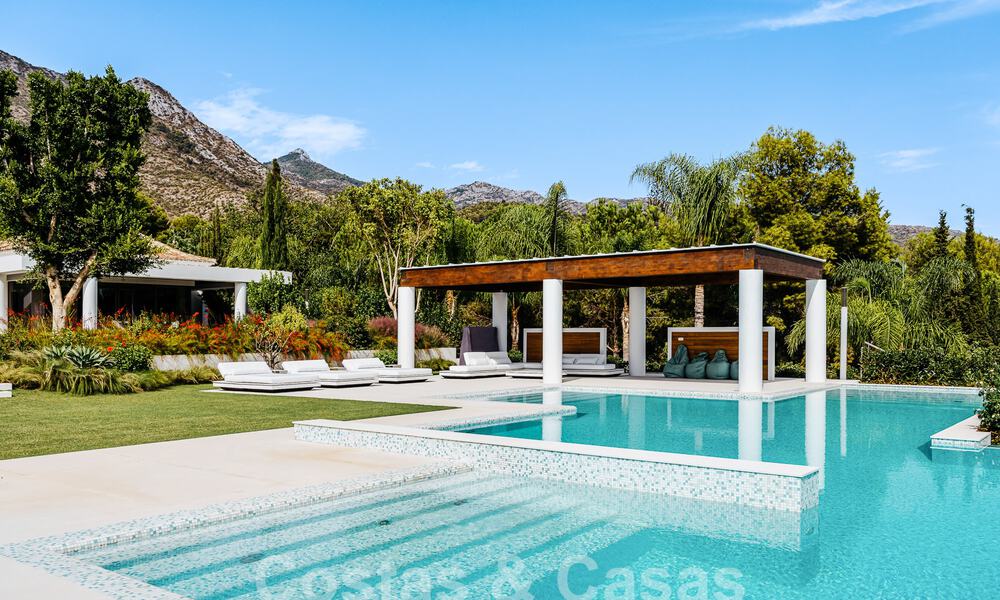 Majestic Mediterranean-style mansion for sale in gated villa neighbourhood of Sierra Blanca on Marbella's Golden Mile 53717