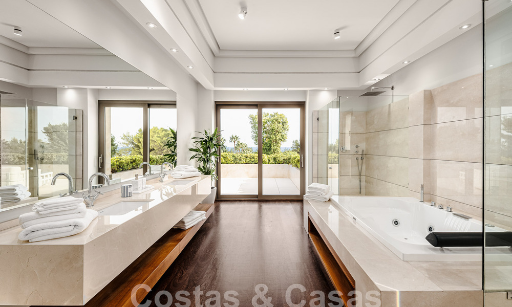 Majestic Mediterranean-style mansion for sale in gated villa neighbourhood of Sierra Blanca on Marbella's Golden Mile 53728