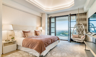 Boutique resort-style villa for sale with open sea views, nestled in the lush greenery of the exclusive La Zagaleta golf resort, Marbella - Benahavis 54096 