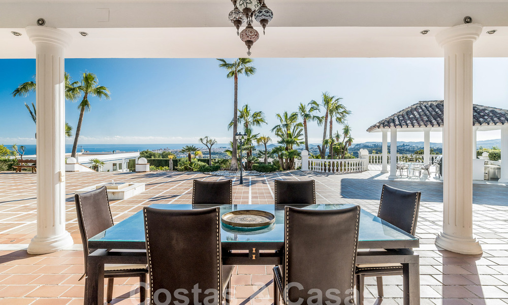 Spacious, Spanish palatial estate with breathtaking sea views for sale near Mijas Pueblo, Costa del Sol 53980