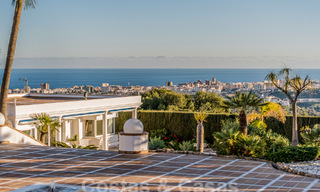 Spacious, Spanish palatial estate with breathtaking sea views for sale near Mijas Pueblo, Costa del Sol 54015 