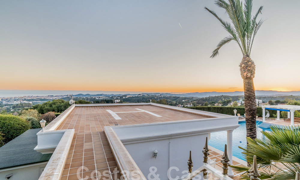 Spacious, Spanish palatial estate with breathtaking sea views for sale near Mijas Pueblo, Costa del Sol 54022